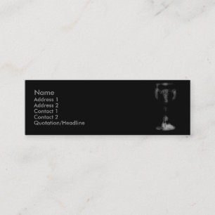 Holy-Gral-Visitenkarte Mini Visitenkarte