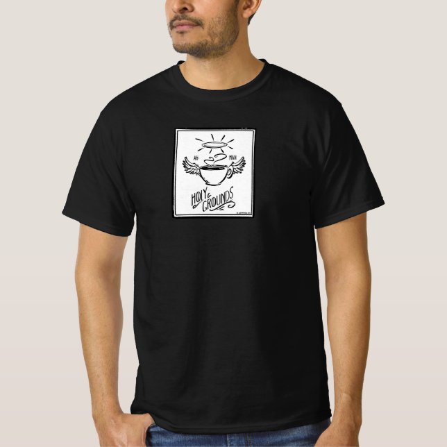 HOLY GROUNDS COFFEE T-Shirt (Vorderseite)