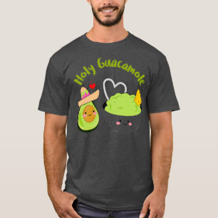 Holy Guacamole Food Spaß Avocado T-Shirt