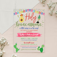 Holy Guacamole Mexican Fiesta Baby Dusche
