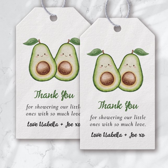 Holy Guacamole Twins Funny Danke Geschenkanhänger (Von Creator hochgeladen)