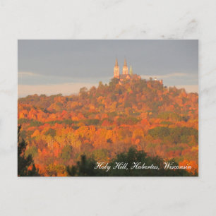 Holy Hill Fall Foliage Postkarte