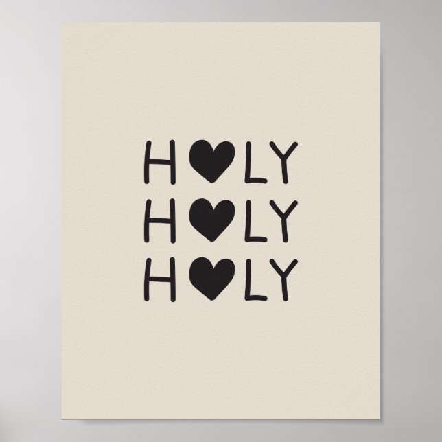 holy holy holy  poster (Vorne)