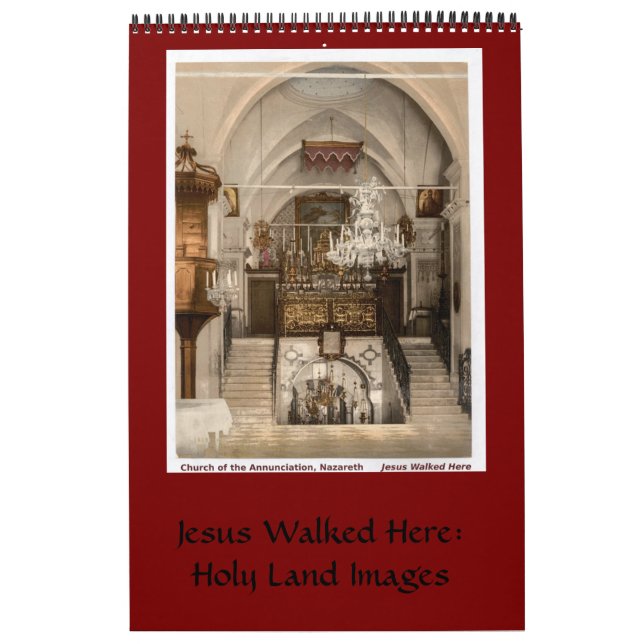 Holy Land Biblical Sacred Sites          Kalender (Titelbild)