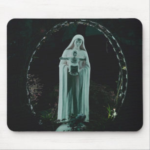 Holy Mother Mary and Baby Jesus Christian Mousepad
