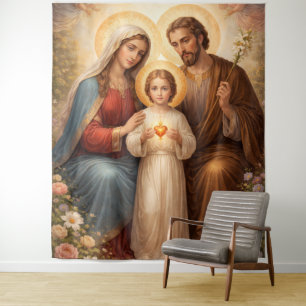 Holy Mother of God – Divine Love & Protection´10 Wandteppich