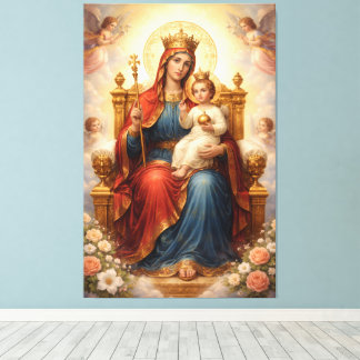 Holy Mother of God – Divine Love & Protection´12 Leinwanddruck