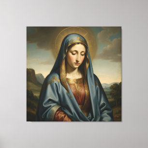 Holy Mother of God – Divine Love & Protection´6 Leinwanddruck