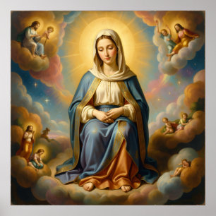Holy Mother of God – Divine Love & Protection´7 Poster