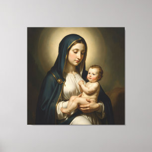 Holy Mother of God – Divine Love & Protection´8 Leinwanddruck