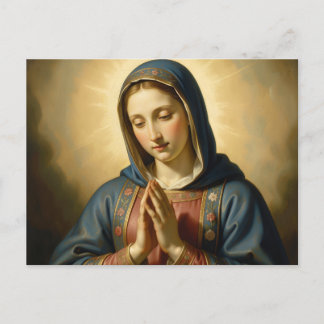 Holy Mother of God – Divine Love & Protection Feiertagspostkarte