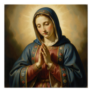 Holy Mother of God – Divine Love & Protection Poster