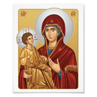 Holy Mother Of God East Europian Church Orthodox  Fotodruck
