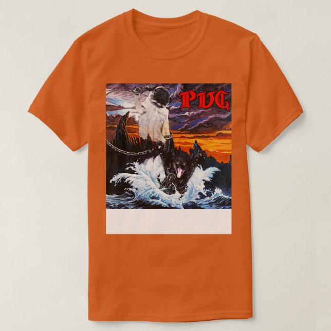 HOLY PUGGER T-Shirt (Design vorne)