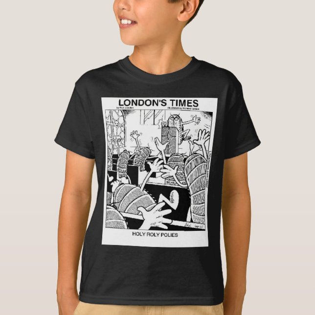 Holy Roly Polies Funny T-Shirt (Vorderseite)