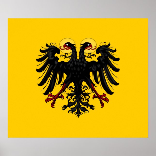 Holy Roman Empire Flag Poster (Vorne)