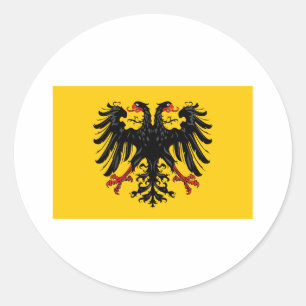 Holy Roman Empire Flag Runder Aufkleber