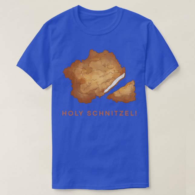 HOLY SCHNITZEL!  T-Shirt (Design vorne)