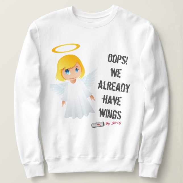 HOLY WINGS SWEATSHIRT (Design vorne)