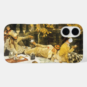 Holyday, the Picnic by James Tissot, Viktorianisch iPhone 16 Hülle