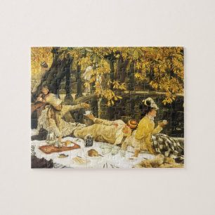 Holyday, the Picnic by James Tissot, Viktorianisch Puzzle