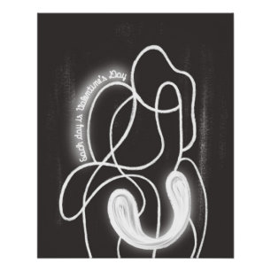 holydays_4_sweet valentine Hochglanzposter Poster