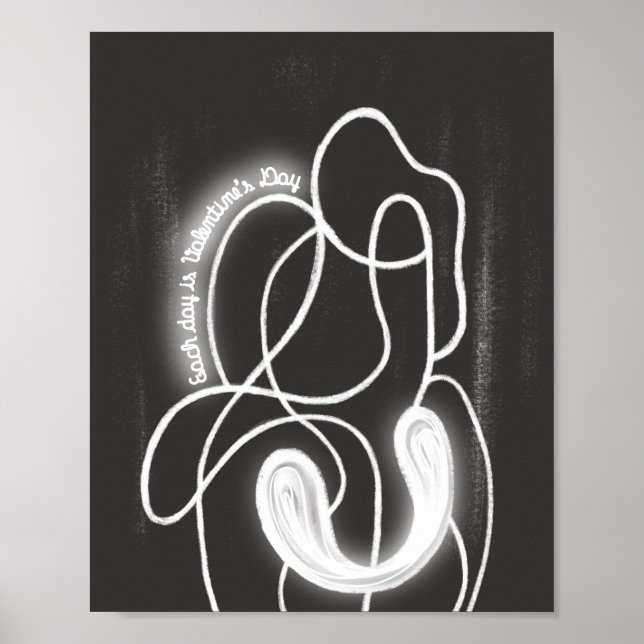 Holydays_4_sweet valentine matte Poster (Vorne)