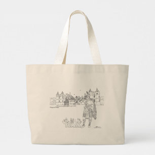 Holyrood Palace Schottland-Tasche Jumbo Stoffbeutel