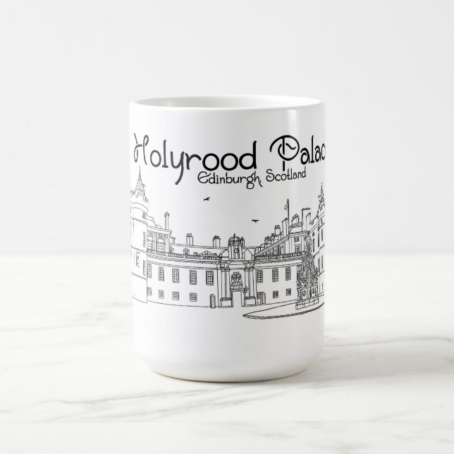Holyrood Palace Scotland Kaffeetasse (Mittel)