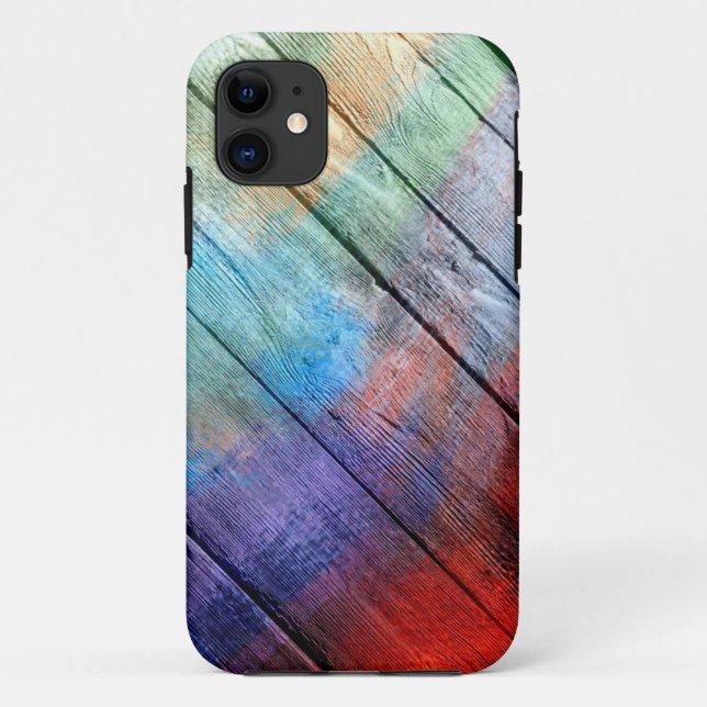 Holz-Acrylgemälde #2 Case-Mate iPhone Hülle (Rückseite)