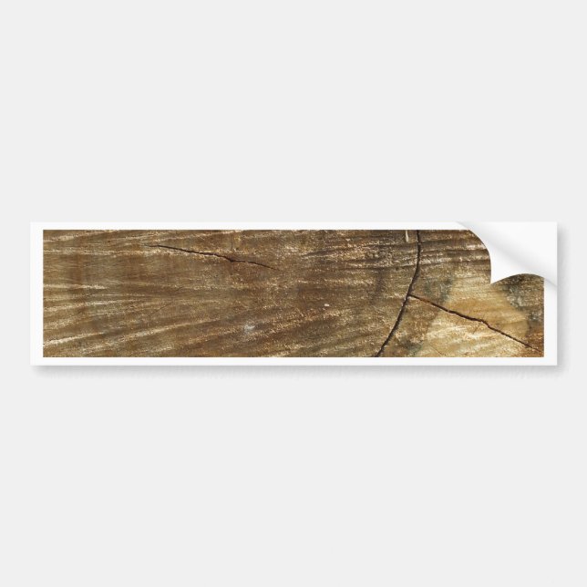Holz Autoaufkleber (Vorne)