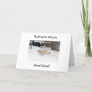 HOLZ BEI "4O" SCHAUEN SIE "GUT!" KARTE