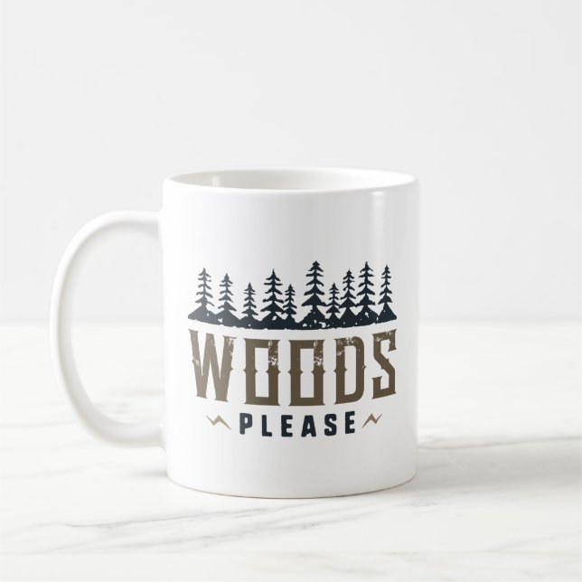 Holz bitte kaffeetasse (Links)