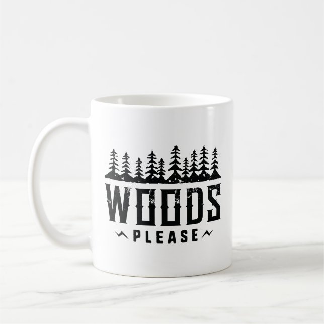 Holz bitte kaffeetasse (Links)