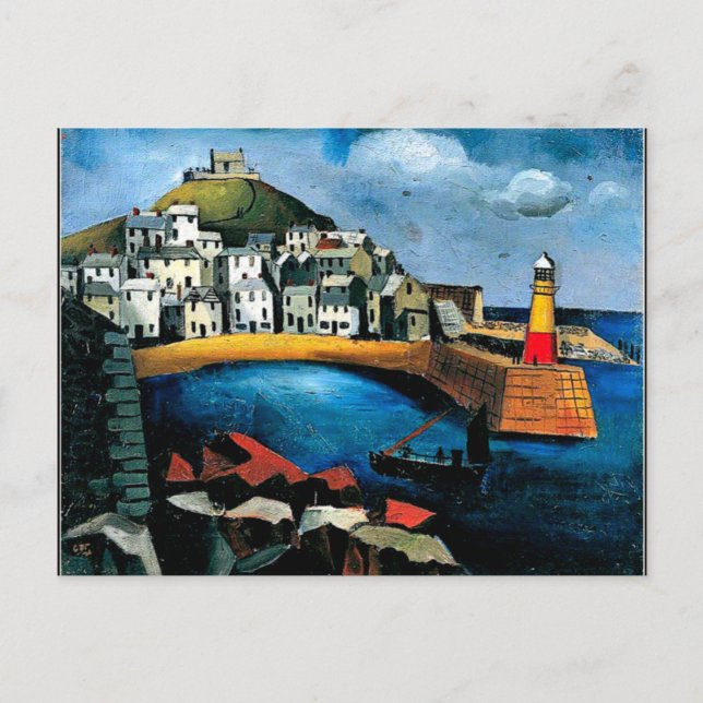 Holz - Der Hafen Postkarte (Vorderseite)