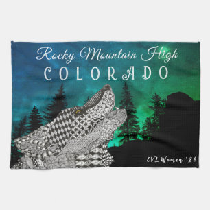 Holz - die Howling Wolf Küchentücher