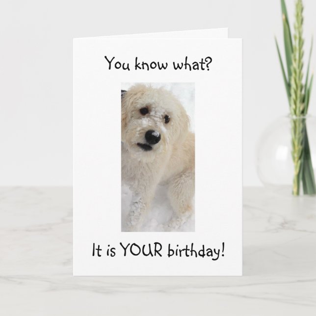 HOLZ-DU SIEHST GUT FÜR "40" AUS KARTE (Vorderseite)