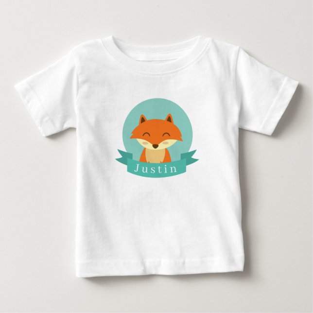 Holz Fox Kids T Shirt (Vorderseite)