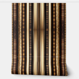 Holz Gold Trendy Art Lamperia Collection Tapete