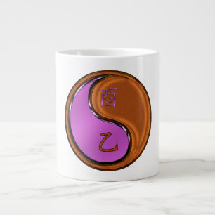 Holz Hahn Jumbo-Tasse