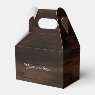Holz Holzw rustic Geburtstagsfeier Gefallen Boxen Geschenkschachtel