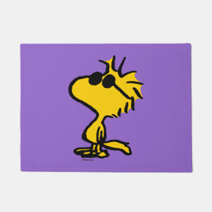 Holz in Sonnenbrille Fußmatte