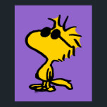 Holz in Sonnenbrille Poster<br><div class="desc">Werfen Sie einen Blick auf dieses super niedliche Design mit Woodstock coole Sonnenbrille.</div>