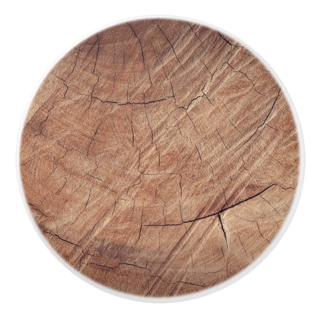 Holz Keramikknauf (Vorderseite)