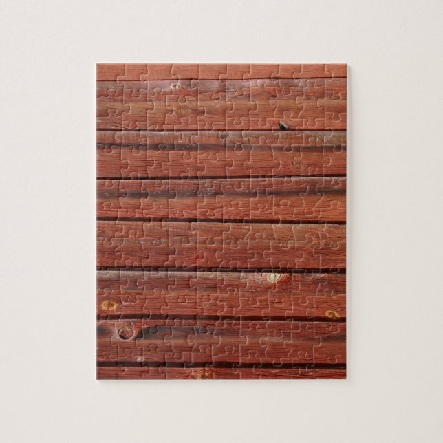 Holz mit antiker Patina Puzzle (Vertikal)