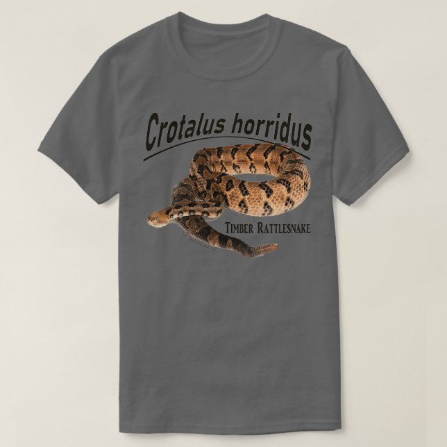Holz Rattlesnake Crotalus horridus 1  T-Shirt (Design vorne)
