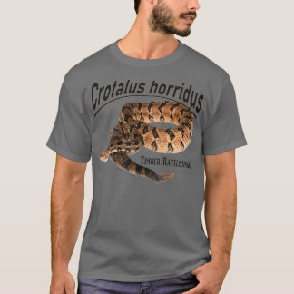 Holz Rattlesnake Crotalus horridus 1 T-Shirt