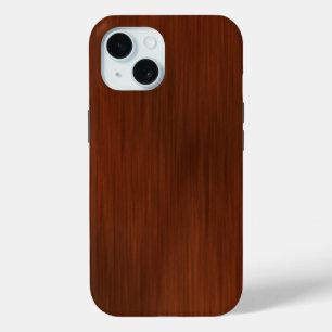 Holz: Redwood iPhone 15 Hülle
