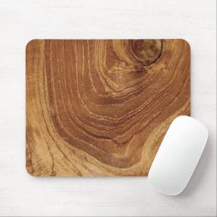 Holz Rustikaler Teakholz Textur Holz Getreide Foto Mousepad