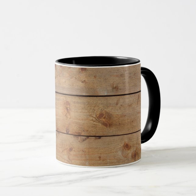 Holz Tasse (VorderseiteRechts)